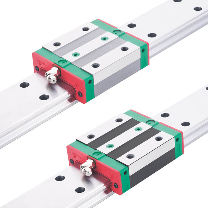 HIWIN WE Series Four Row Wide Rail Type Linear Guideway